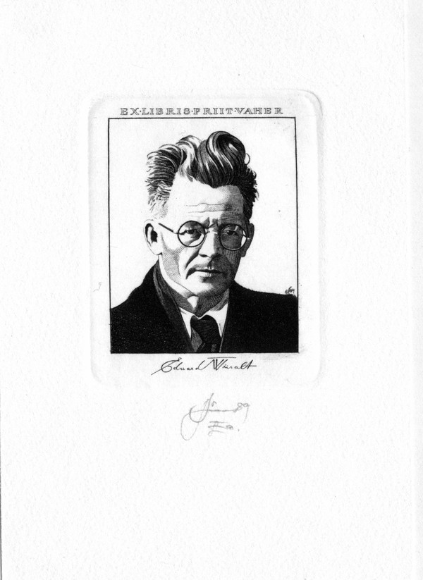 Kleinformatiges Porträt in der Druckgrafik und im Exlibris