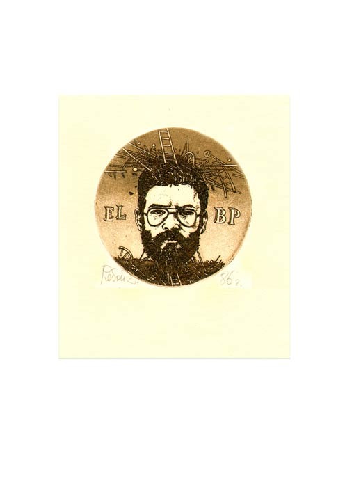 Kleinformatiges Porträt in der Druckgrafik und im Exlibris